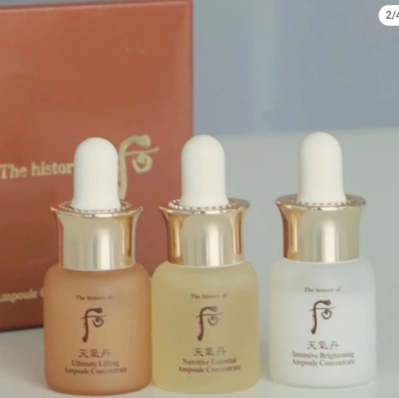 The History Of Whoo Ampoule Concentrate Special Kit 3 piece Set. Cheongidan - Picture 2 of 7